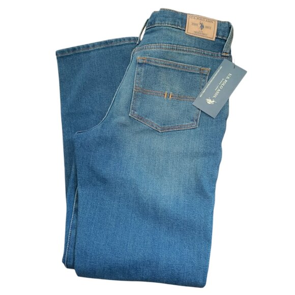 16👖U.S. Polo Assn. Boys Denim Jeans Size 16 - Picture 2 of 10